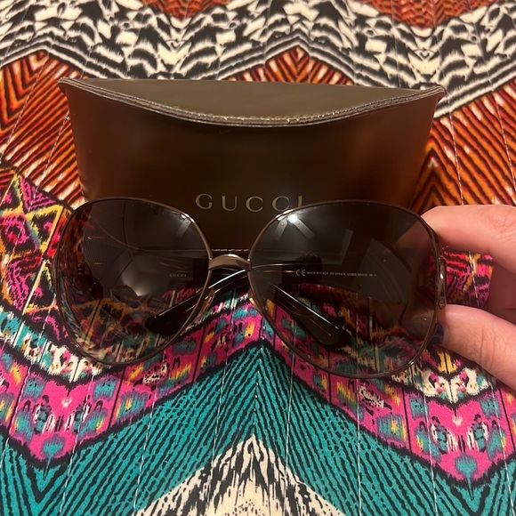 Gucci Accessories - COPY - Gucci brown sunglasses